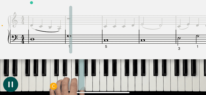 Auch die Übungen selbst und der Aufbau in Notenblatt und Fingerhaltung ist bei vielen Konkurrenten Gang und Gäbe