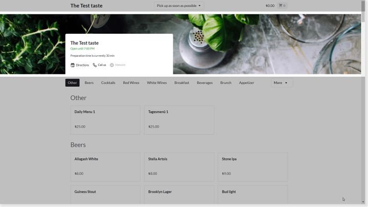 Biete per “Order Anywhere” deine Speisen zur Lieferung und Abholung an