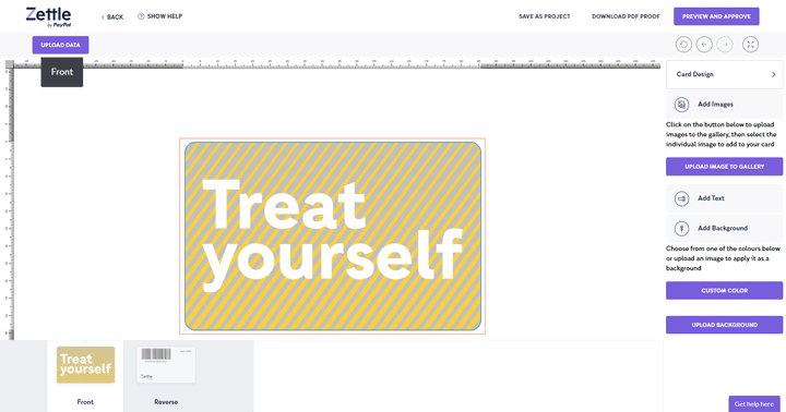 Designe ansprechende Geschenkkarten für deine Kundschaft