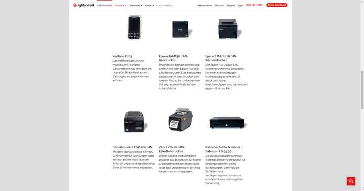 Das Hardware-Angebot der Anbieter fällt teils sehr unterschiedlich aus