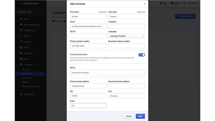 Hinterlege alle wichtigen Kundendaten in deinem System