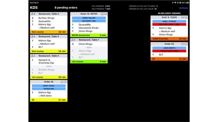 Installiere ein interaktiv steuerbares Display in deiner Küche