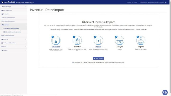 Erledige mit LocaFox zügig deine Inventur