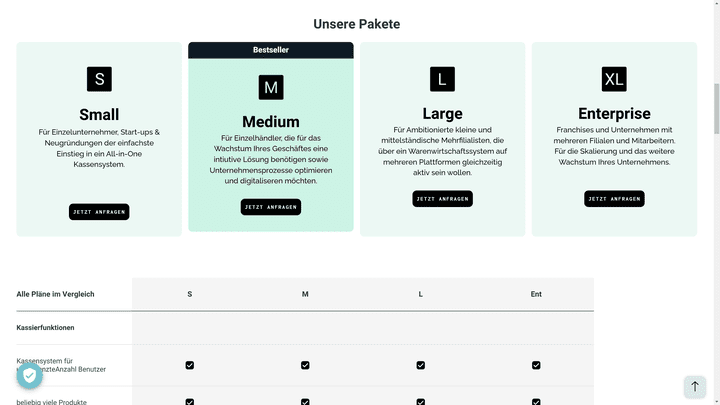 Die Tarife von LocaFox