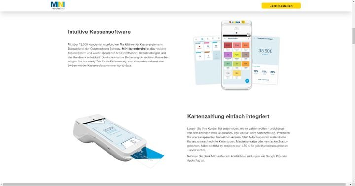 Setzen Sie beim Standortwechsel auf vollwertige mobile Kassenterminals wie die von Zettle oder orderbird