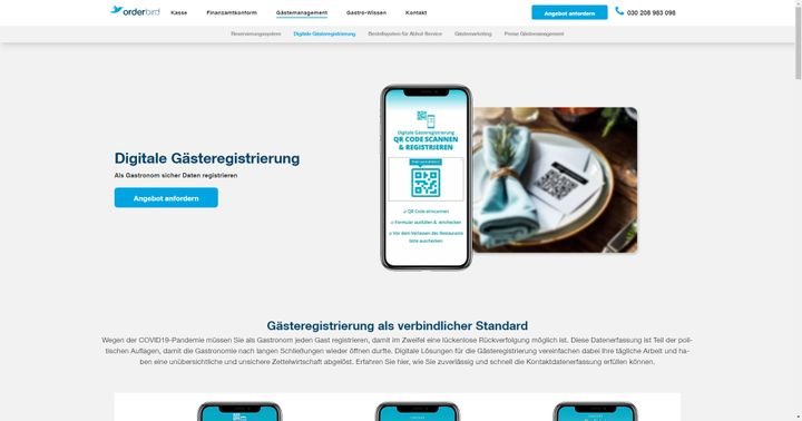 Komm mit der Gästeregistrierung einfach der Dokumentationspflicht nach