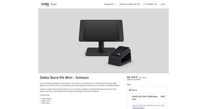 Sorge mit den Stands für eine bequemere Bedienung deines Kassen-Tablets