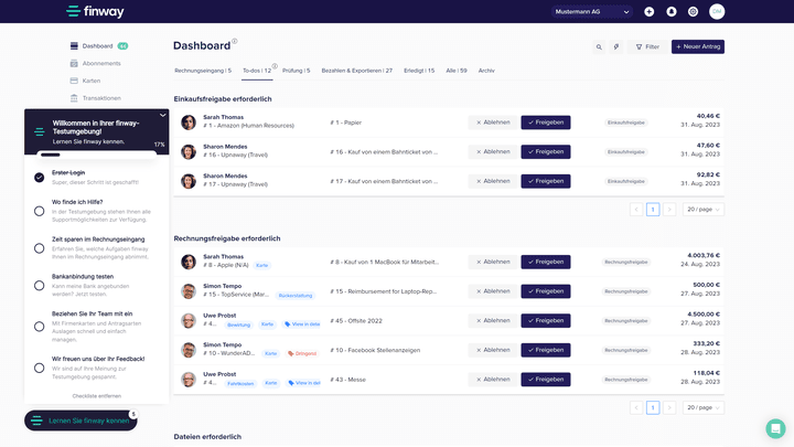 Wie schlägt sich finway im trusted-Test?
