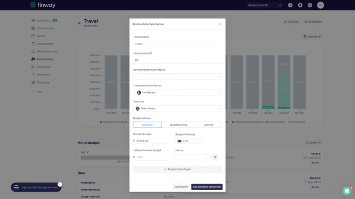 Geld wächst nicht auf Bäumen – also setze Grenzen!
