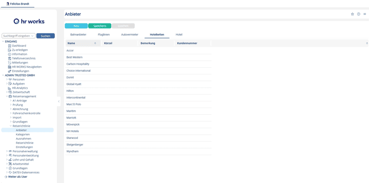 Du kannst deinen Angestellten neue Reisemittel zur Verfügung stellen