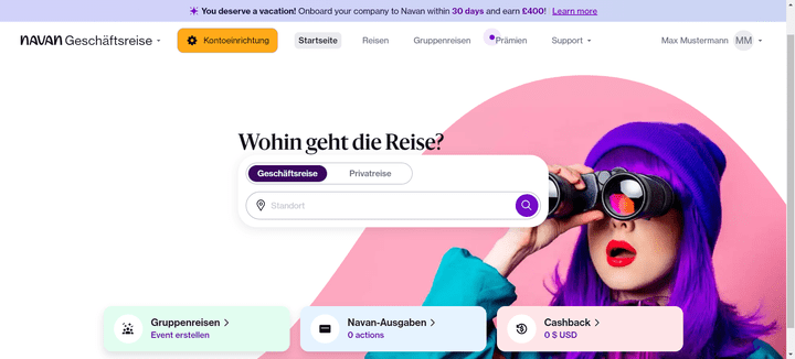 Die Reise- und Ausgabenmanagement-Lösung Navan im trusted-Vergleich. Hier erfährst du alles über das Tool und seine Möglichkeiten.