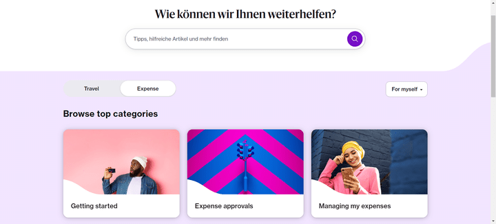 Im ausführlichen (englischen) Helpcenter findest du schnelle Hilfe bei Problemen