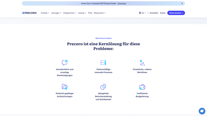 Precoro ist eine Lösung für Bestellungen, Rechnungsmanagement und mehr