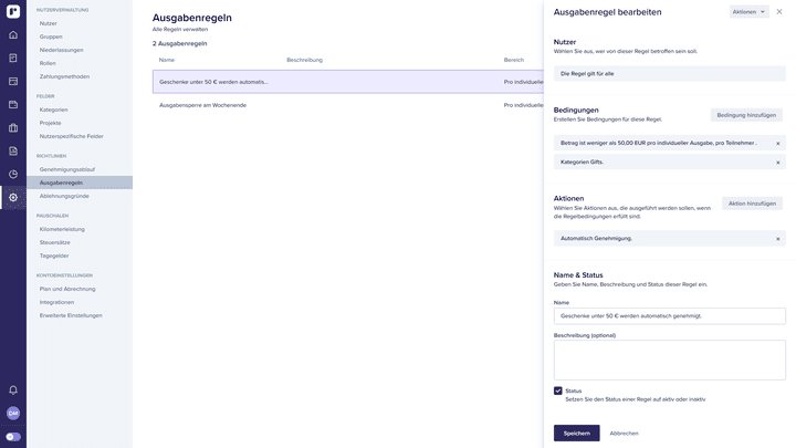 Lege Reise-Workflows einfach selbst an