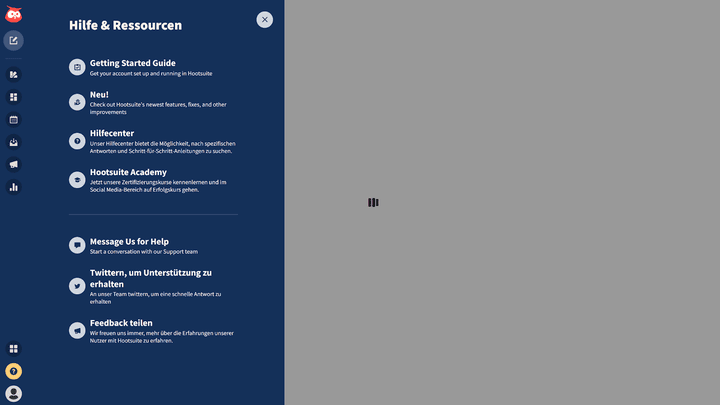 User finden bei Fragen und Problemen zahlreiche Ressourcen wie FAQs und kostenlose Tutorials