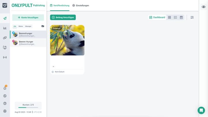 Mit wenigen Klicks erreichst du alle wichtigen Schaltflächen: Navigation leicht gemacht!
