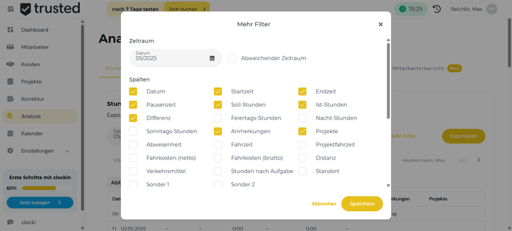 Der Filterbuilder ist eine großartige Möglichkeit, mehr oder weniger individuelle Auswertungen zu generieren. Hier kannst du deine Analysen mit diversen Filtern anpassen und so genau die Daten erheben, die dich interessieren.