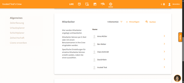 Crewmeister macht erst einmal einen sehr übersichtlich und einfach zugänglichen Eindruck. Aber der Eindruck kann täuschen, wie mein weiterer Test ergeben hat.