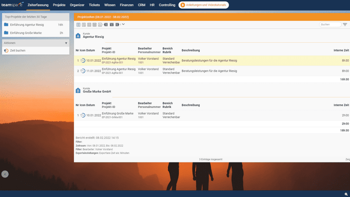 teamspace bietet im Vergleich den größten Funktionsumfang