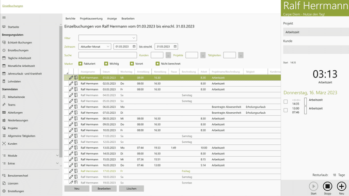 Mit TimePunch gelingt die Projektverfolgung in kleinen und großen Unternehmen