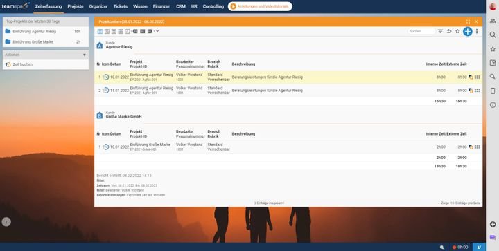 Projekte managen Sie meist in übersichtlichen Projekt- und Aufgabenlisten