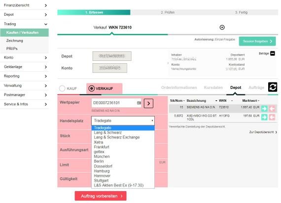 Die Smartbroker-Plattform wirkt ein wenig unübersichtlich und hat keine native mobile App