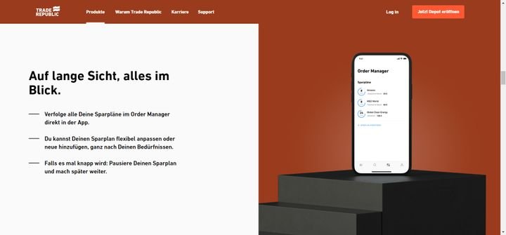 Mit den kostenlosen Sparplänen von TR legen Sie Ihr Geld langfristig an