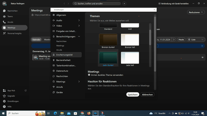 Verschiedene benutzerdefinierte Ansichten geben dem Videokonferenz-Tool eine persönliche Note