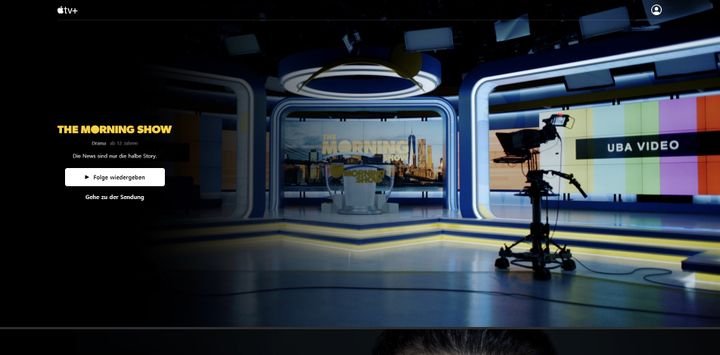 “The Morning Show” und andere Apple-Eigenproduktionen stehen ab jetzt exklusiv bei Apple TV+ zur Verfügung