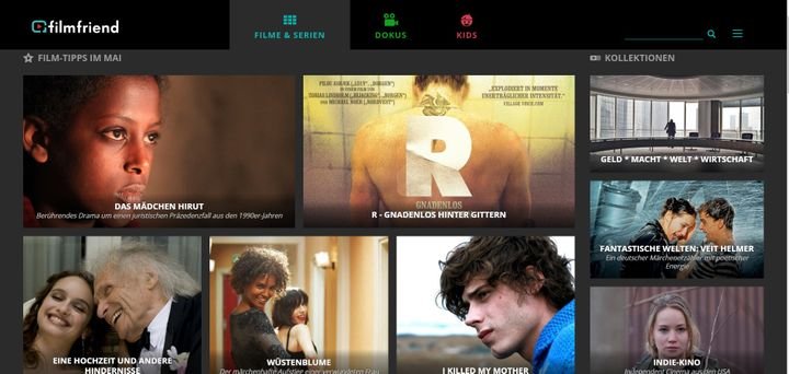 filmfriend bietet eine breite Auswahl an klassischen Filmen, Indie- und Arthouse-Produktionen für Bibliothekskunden