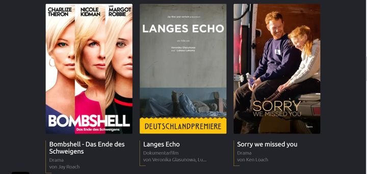Kino on Demand bringt Filme, die nicht mehr im Kino laufen, schnell und unkompliziert in Ihr Wohnzimmer