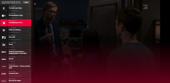 Im Live-TV streamen Sie das aktuelle Programm deutscher Fernsehsender parallel zur Ausstrahlung