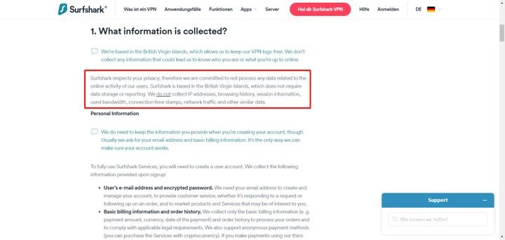 Eine konsequente No-Log-Richtlinie ist einer der wichtigsten Faktoren eines sicheren VPN
