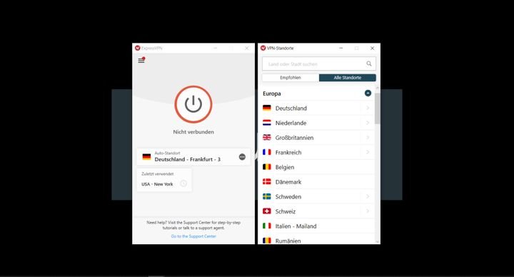 Mithilfe eines VPN verbinden Sie sich über einen von tausenden VPN-Servern mit dem Internet und steigern so Ihre Sicherheit und Privatsphäre