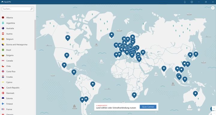 Mit Testsieger NordVPN streamen Sie Netflix aus den USA und aus vielen verschiedenen anderen Ländern schnell und bequem in Deutschland