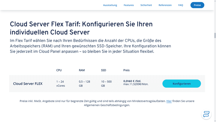 Du möchtest flexibel bleiben? Dann probier den Flex-Tarif aus