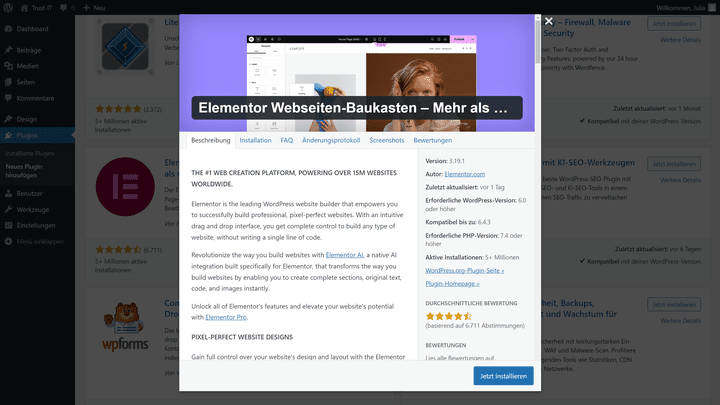 Jeder schwört auf Elementor, aber du kommst mit anderen Buildern besser zurecht? Voll okay!