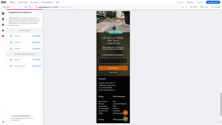 Optimieren Sie Ihre Website für mobile Geräte