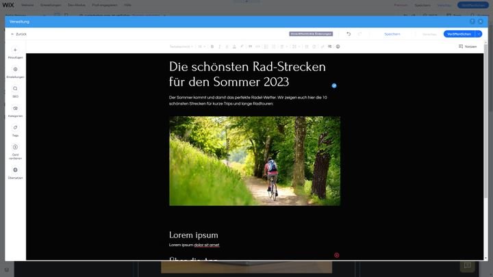 Erstellen Sie schnell und unkompliziert Blogeinträge