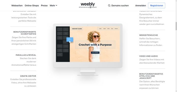 Achten Sie auf passende Widgets, mit denen Sie eine Bleiwüste vermeiden