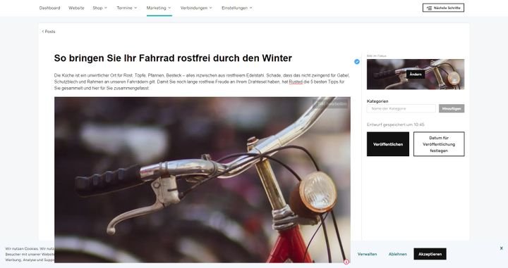 Gewähren Sie Usern tiefere Einblicke In Ihr Unternehmen über den Blog