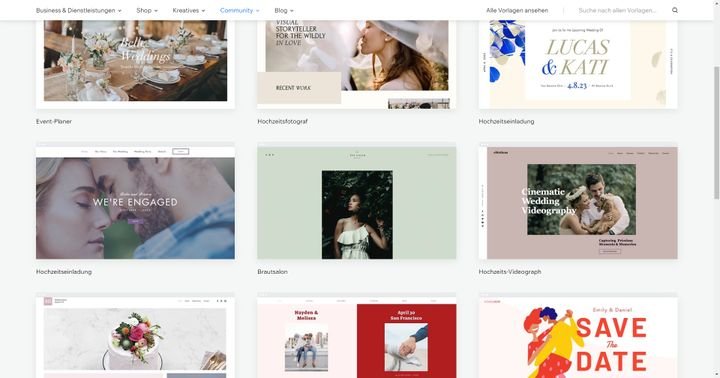 Wix bietet einen umfangreichen Editor