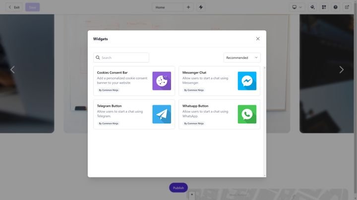 Der Editor von Durable ist sehr simpel aufgebaut und auch für Neulinge gut zu bedienen