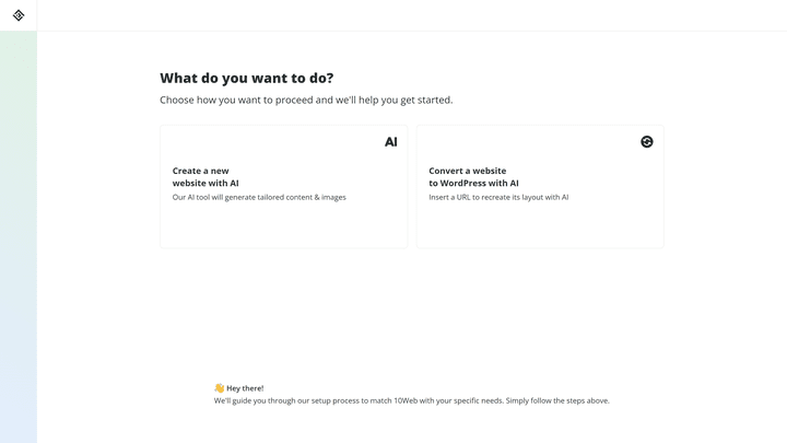 10Web ermöglicht dir Nicht-WordPress-Seiten auf WP umzuziehen