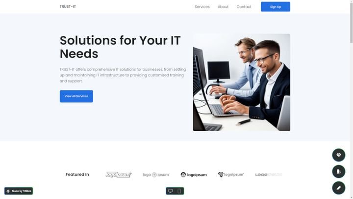 Trotz deutscher Beschreibung spuckt mir 10Web englische Copytexte aus