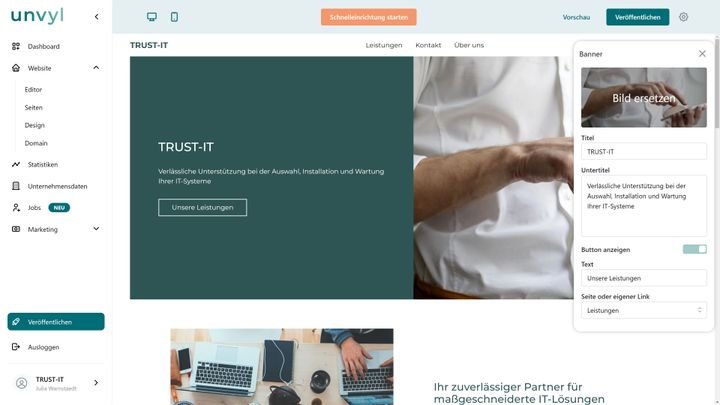 Der Editor von Paceways ist sehr einfach zu bedienen