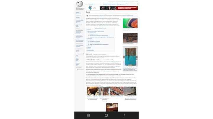 Eine Desktop-Website in der mobilen Ansicht zu bedienen macht einfach keinen Spaß