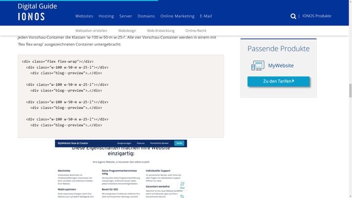 Zum selbst Coden musst du dich gut mit HTML und CSS auskennen
