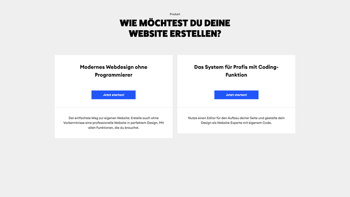Stellen wir uns so schnell und einfach wie möglich eine mobile Seite zusammen