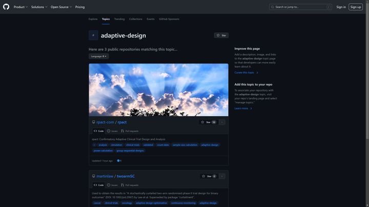 Nutze Bibliotheken wie GitHub zur Umsetzung deiner Website